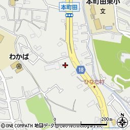 東京都町田市本町田2672周辺の地図