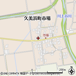 京都府京丹後市久美浜町市場376周辺の地図
