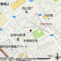 東京都町田市木曽西1丁目35-25周辺の地図