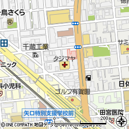 東京都大田区千鳥2丁目39-18周辺の地図