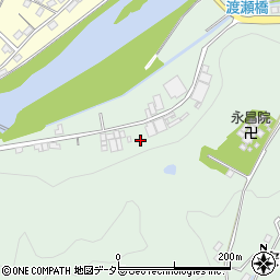 岐阜県美濃市安毛周辺の地図