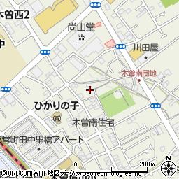 東京都町田市木曽西1丁目35周辺の地図
