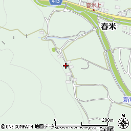 山梨県南巨摩郡富士川町舂米2396周辺の地図