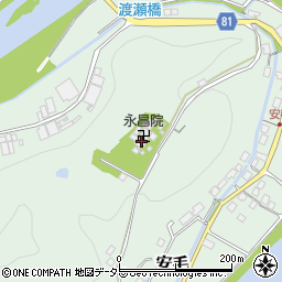 岐阜県美濃市安毛711周辺の地図