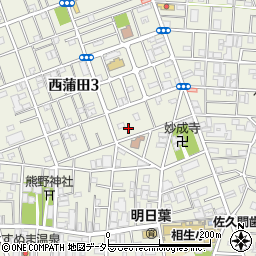 ＭＳＤ西蒲田周辺の地図