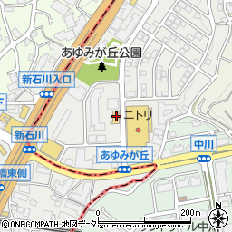 神奈川県横浜市都筑区あゆみが丘3-9周辺の地図