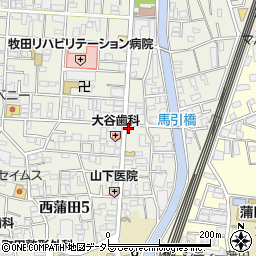 太郎の台所周辺の地図