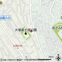 神奈川県横浜市青葉区大場町393-6周辺の地図