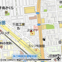 東京都大田区千鳥2丁目39周辺の地図