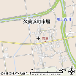 京都府京丹後市久美浜町市場385周辺の地図