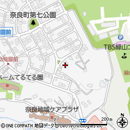 神奈川県横浜市青葉区奈良町2415-14周辺の地図
