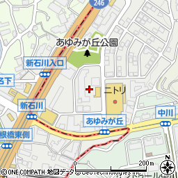 神奈川県横浜市都筑区あゆみが丘3周辺の地図