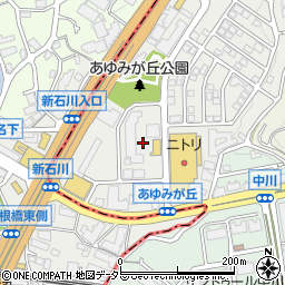 神奈川県横浜市都筑区あゆみが丘3周辺の地図