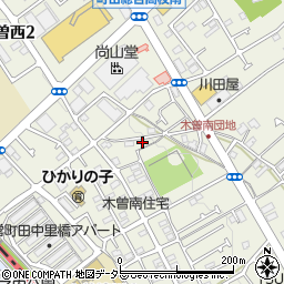 東京都町田市木曽西1丁目35-14周辺の地図