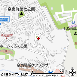 神奈川県横浜市青葉区奈良町2415-13周辺の地図