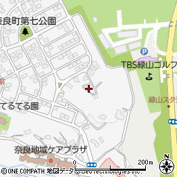神奈川県横浜市青葉区奈良町2505-15周辺の地図