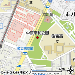 中原平和公園 川崎市 公園 緑地 の住所 地図 マピオン電話帳