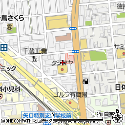 東京都大田区千鳥2丁目39-5周辺の地図