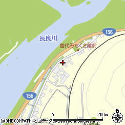 岐阜県美濃市曽代1037周辺の地図