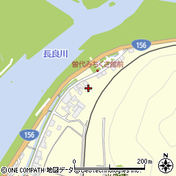 岐阜県美濃市曽代1039-1周辺の地図