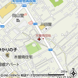 東京都町田市木曽西1丁目27-15周辺の地図