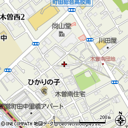 東京都町田市木曽西1丁目36-22周辺の地図