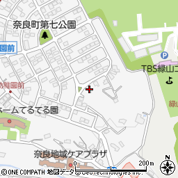 神奈川県横浜市青葉区奈良町2415-12周辺の地図