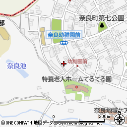 神奈川県横浜市青葉区奈良町2533-50周辺の地図