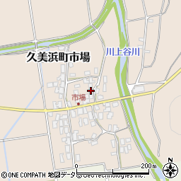 京都府京丹後市久美浜町市場455周辺の地図