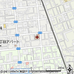 大田区立徳持高齢者在宅サービスセンター周辺の地図