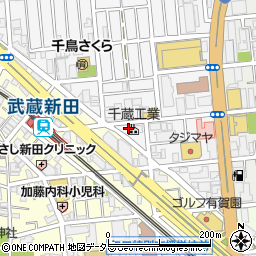 東京都大田区千鳥2丁目38-2周辺の地図