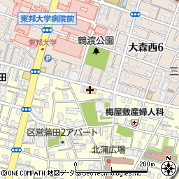 松屋 梅屋敷店周辺の地図