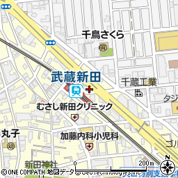 武蔵野ビル周辺の地図