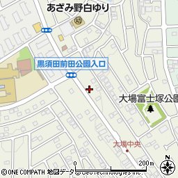 神奈川県横浜市青葉区大場町387-17周辺の地図