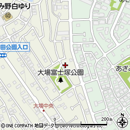 神奈川県横浜市青葉区大場町393-19周辺の地図