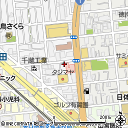 東京都大田区千鳥2丁目39-6周辺の地図