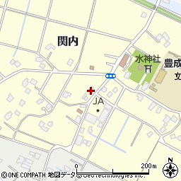 ＪＡ山武郡市豊成周辺の地図