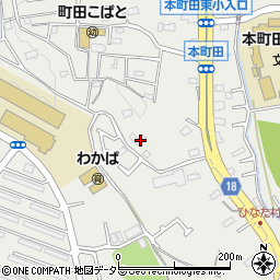 東京都町田市本町田2889周辺の地図