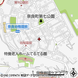 神奈川県横浜市青葉区奈良町2423-104周辺の地図