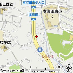 東京都町田市本町田2885周辺の地図