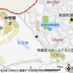 神奈川県横浜市青葉区奈良町2533-170周辺の地図