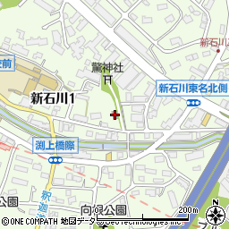 宮元自治会館周辺の地図