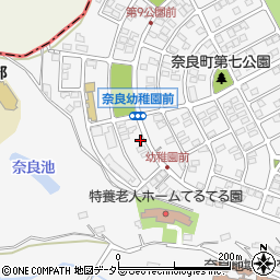 神奈川県横浜市青葉区奈良町2533-45周辺の地図