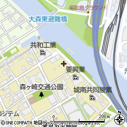 東京都大田区大森南4丁目5周辺の地図