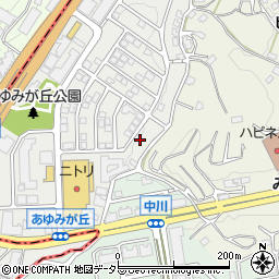 神奈川県横浜市都筑区あゆみが丘19-30周辺の地図