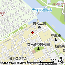 竹生酸電周辺の地図