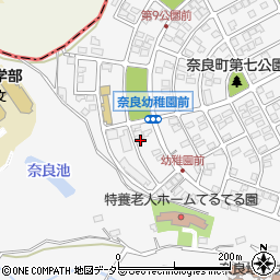 神奈川県横浜市青葉区奈良町2533-42周辺の地図