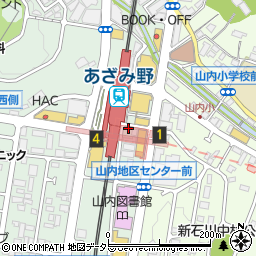 武田塾あざみ野校周辺の地図