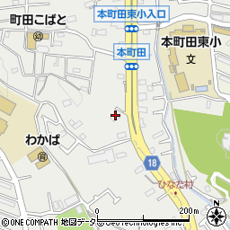 東京都町田市本町田2895周辺の地図