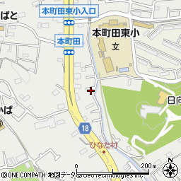 東京都町田市本町田3344-9周辺の地図
